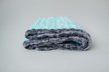 "Designer Patchwork" Minky Weighted Blanket - You Choose the Size and Weight