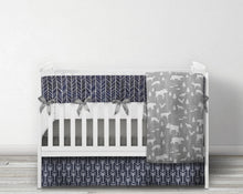 "Woodland Collection" MINKY Crib Rail Covers
