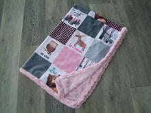 Little Critters  - Patchwork - Designer Minky Blanket - You Choose the Colors!