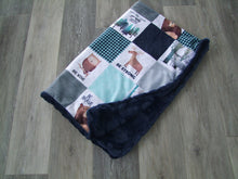 Little Critters  - Patchwork - Designer Minky Blanket - You Choose the Colors!