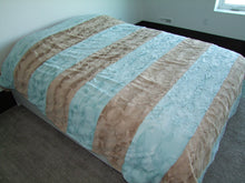 LUXE Strip Style Blanket- Twin Size up to King Size