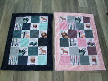 Little Critters Designer Patchwork - Panel Minky Blanket-