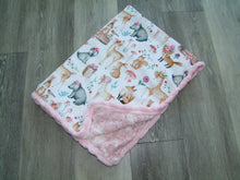 Sweet Darlings Digital Minky Blanket-  Couch Throw Sizes Available