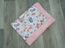 After the Rain Watermelon  Minky Blanket - Panel Style Blanket- Baby up to Twin Size