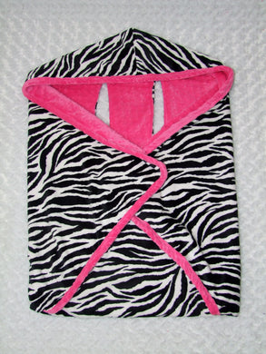 Zebra Cozy Wrap Blanket- Car Seat Blanket