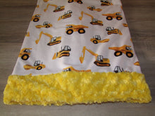 Designer Construction Minky Blanket