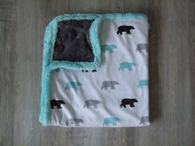 Woodland Blanket-"Woodland Collection"  Minky - Woodland Blanket- Baby Size up to Twin Size
