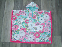 Cabin Patchwork Minky Car Seat Poncho - Baby to Adult Sizing