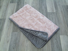 LUXE Minky Weighted Blanket - You Choose the Size and Weight