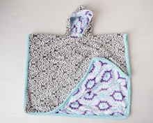 Minky Car Seat Poncho - Customize Trim and Fabric -Baby to Adult Sizing