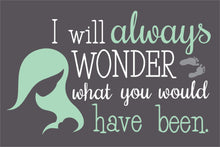 I Will Always Wonder What You Would Have Been . . .