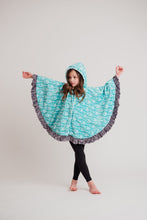 Coral Arrow Minky Circular Poncho - Baby to Adult Sizing