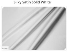 Silky Satin Solids for backs of blankets or Satin ruffles